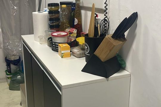 Cozinha de apartamento para alugar com 2 quartos, 48m² em Jardim Petropolis, Cotia