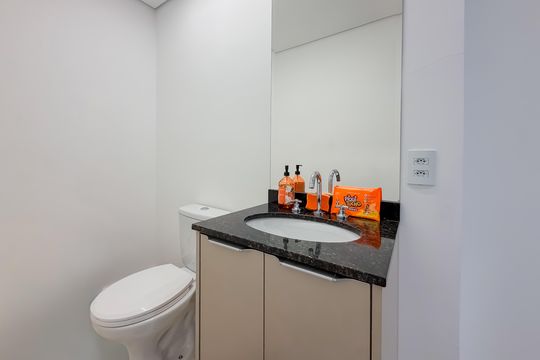 Banheiro da Suíte 1 de apartamento para alugar com 3 quartos, 146m² em Ipiranga, São Paulo