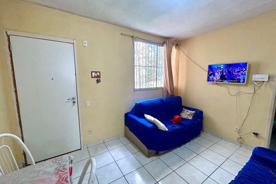 Sala de apartamento para alugar com 2 quartos, 47m² em Jardim Vermelhão, Guarulhos