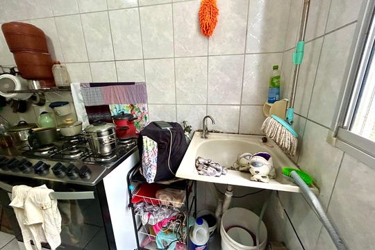 Área de Serviço de apartamento para alugar com 2 quartos, 47m² em Jardim Vermelhão, Guarulhos