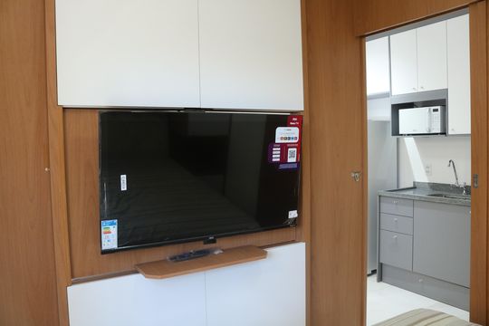 Quarto de apartamento para alugar com 1 quarto, 25m² em Barra Funda, São Paulo