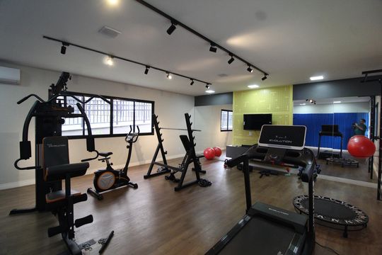 Área comum - Academia de apartamento para alugar com 2 quartos, 55m² em Shopping Park, Uberlândia