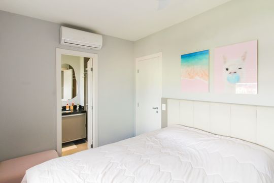 Suíte de apartamento para alugar com 1 quarto, 47m² em Marechal Rondon, Canoas