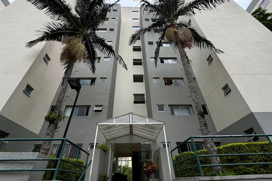 Fachada de apartamento à venda com 3 quartos, 68m² em Jardim Pinheiros, São Paulo