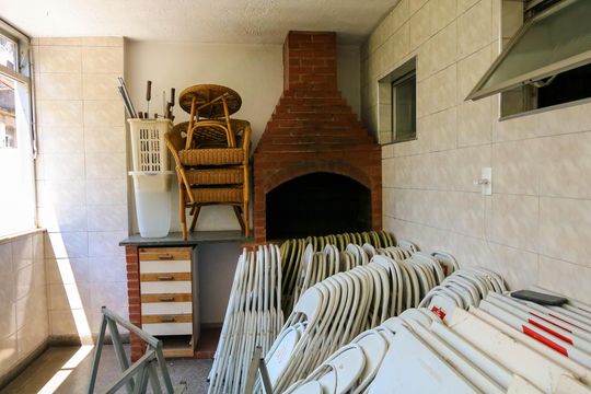 Área comum - Churrasqueira de apartamento para alugar com 2 quartos, 65m² em Todos Os Santos, Rio de Janeiro