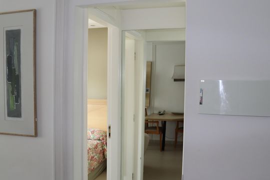Sala de apartamento à venda com 1 quarto, 33m² em Bela Vista, São Paulo