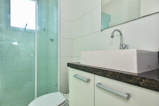 Banheiro de apartamento à venda com 2 quartos, 40m² em Jardim Taboao, São Paulo