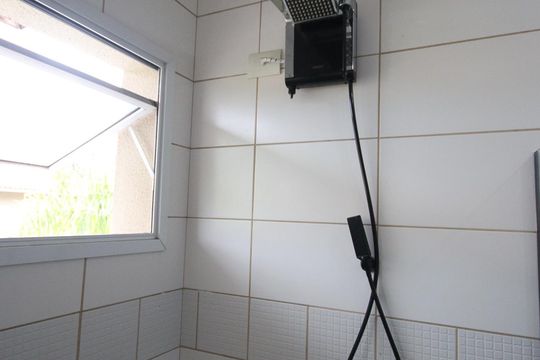 Banheiro da Suíte de casa de condomínio à venda com 3 quartos, 112m² em Vila Paulistana, São Paulo