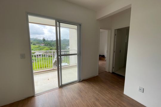 Sala de apartamento para alugar com 2 quartos, 68m² em Colinas de Cotia, Cotia