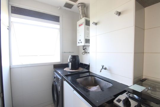 Área de serviço de apartamento à venda com 3 quartos, 102m² em Barra da Tijuca, Rio de Janeiro
