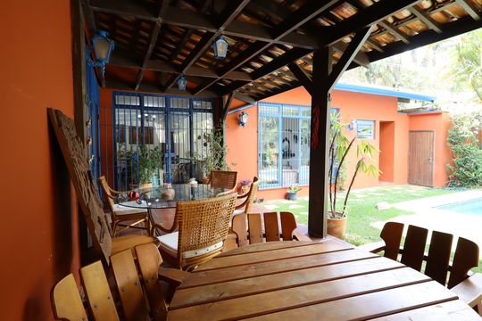 Área comum de casa à venda com 6 quartos, 568m² em Real Parque, São Paulo