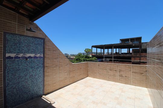 Terraço de casa de condomínio à venda com 2 quartos, 100m² em Curicica, Rio de Janeiro