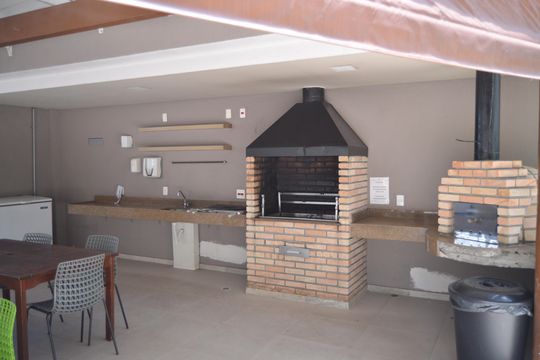 Área comum - Churrasqueira de apartamento à venda com 2 quartos, 70m² em Campestre, Santo André
