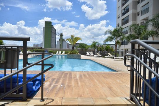 Área comum - Piscina de apartamento à venda com 2 quartos, 70m² em Campestre, Santo André