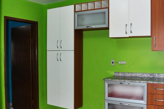Detalhe - Cozinha de casa para alugar com 1 quarto, 60m² em Jardim Vivan, São Paulo