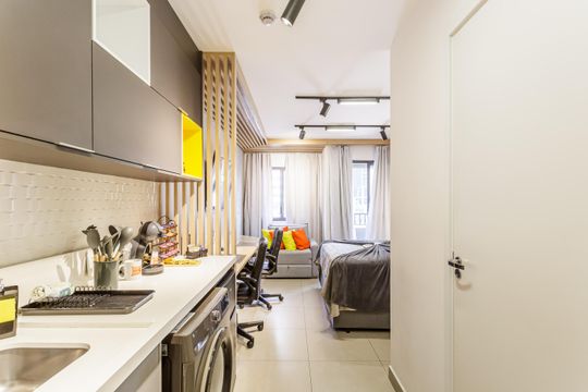 Kitnet/Studio para alugar com 1 quarto, 30m² em Moema, São Paulo
