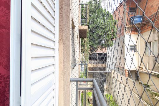 Varanda da Sala de apartamento à venda com 2 quartos, 43m² em Vila Progresso (zona Leste), São Paulo