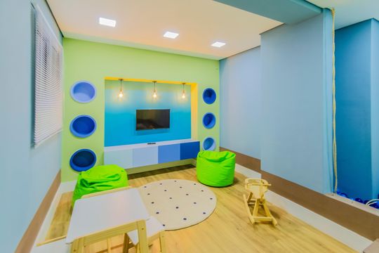 Área comum - Brinquedoteca de apartamento para alugar com 2 quartos, 37m² em Vila Independencia, São Paulo