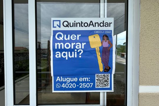Placa de apartamento para alugar com 1 quarto, 42m² em São João do Rio Vermelho, Florianópolis