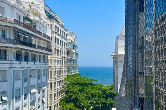 Quarto 1 - vista de apartamento à venda com 2 quartos, 140m² em Copacabana, Rio de Janeiro
