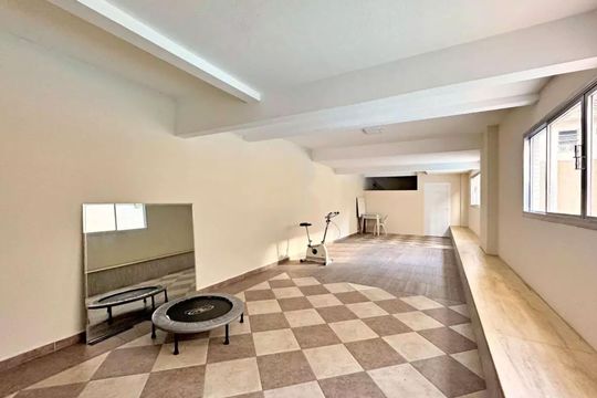 Área comum de apartamento para alugar com 3 quartos, 136m² em Boqueirão, Santos