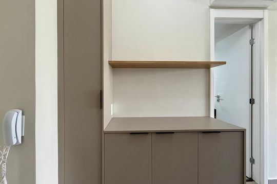 Cozinha de kitnet/studio para alugar com 0 quarto, 25m² em Jardim das Acacias, São Paulo