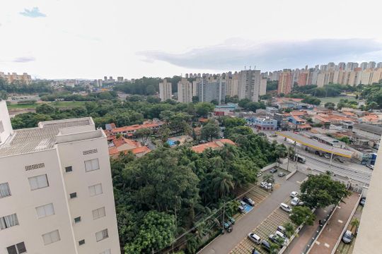 Sala - vista de apartamento para alugar com 2 quartos, 44m² em Parque Pirajussara, São Paulo