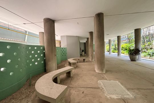 Área comum de apartamento à venda com 2 quartos, 103m² em Humaitá, Rio de Janeiro