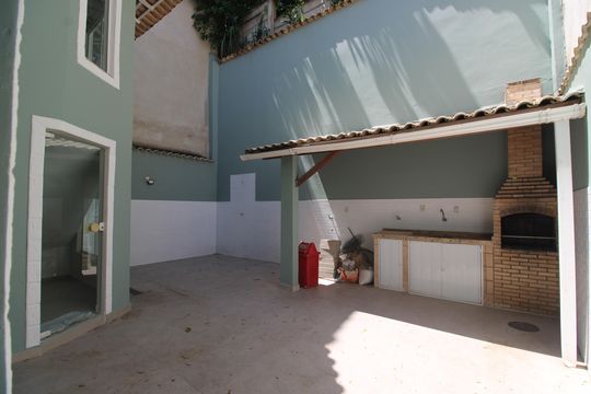 Quintal de casa de condomínio à venda com 3 quartos, 170m² em Taquara, Rio de Janeiro