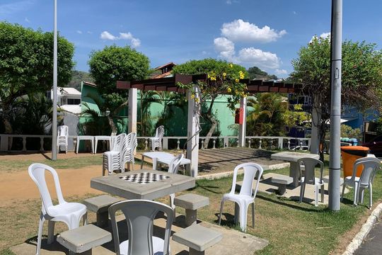 Área comum de casa de condomínio à venda com 3 quartos, 170m² em Taquara, Rio de Janeiro