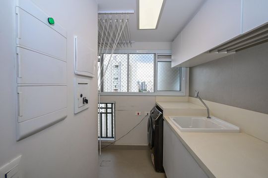 Área de Serviço  de apartamento à venda com 2 quartos, 128m² em Vila Andrade, São Paulo