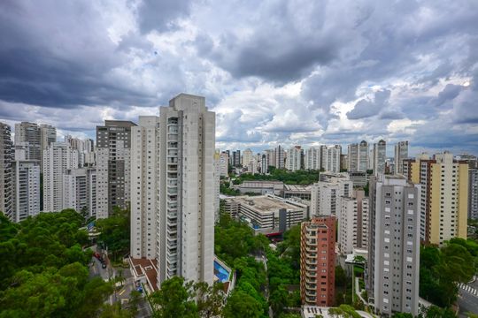 Vista de apartamento à venda com 2 quartos, 128m² em Vila Andrade, São Paulo