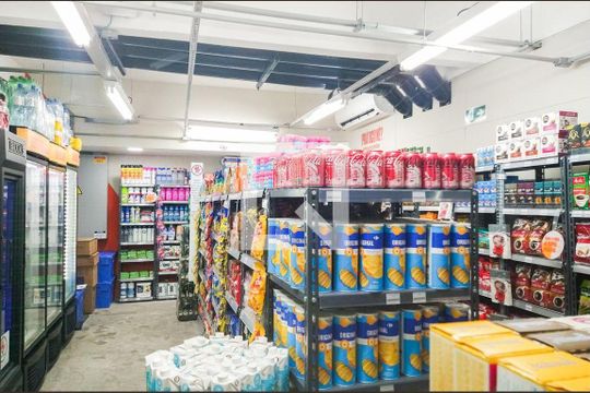 Área comum - Mercado de apartamento à venda com 1 quarto, 42m² em Jardim Olavo Bilac, São Bernardo do Campo