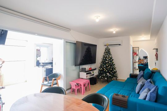 Sala de apartamento à venda com 2 quartos, 86m² em Santo Antônio, São Caetano do Sul