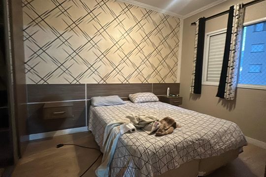 Suíte de apartamento à venda com 2 quartos, 59m² em Jardim Tupanci, Barueri