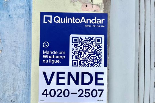 Plaquinha de casa à venda com 2 quartos, 130m² em Americanópolis, São Paulo