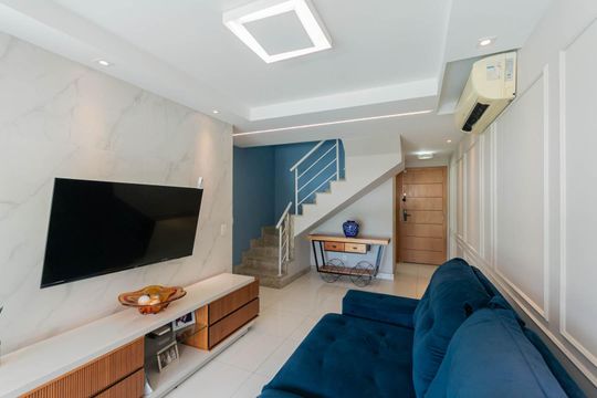 Sala de apartamento à venda com 3 quartos, 152m² em Tijuca, Rio de Janeiro