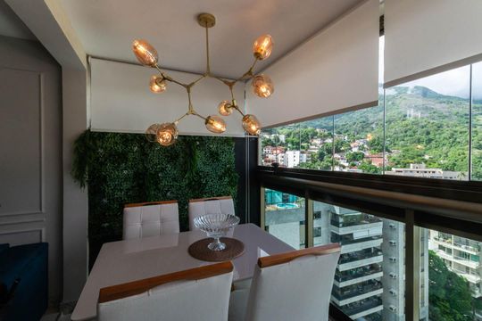 Varanda da Sala de apartamento à venda com 3 quartos, 152m² em Tijuca, Rio de Janeiro
