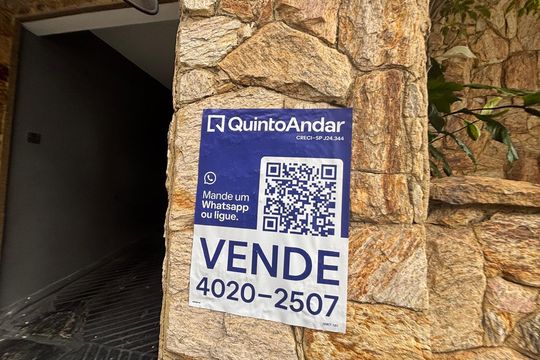 Placa qr code de apartamento à venda com 2 quartos, 74m² em Centro, São Bernardo do Campo