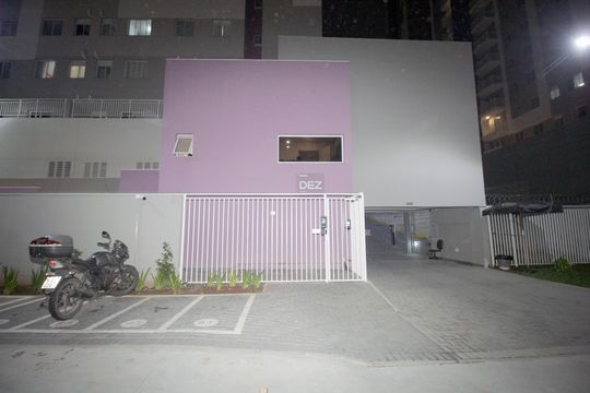 Fachada de apartamento para alugar com 2 quartos, 47m² em Jardim, Santo André