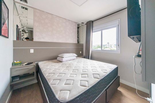 Quarto 2 de apartamento à venda com 2 quartos, 87m² em Vila Homero Thon, Santo André
