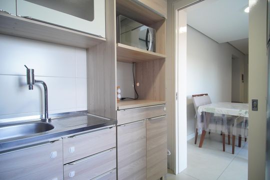 Cozinha de apartamento para alugar com 2 quartos, 72m² em Centro, São Leopoldo