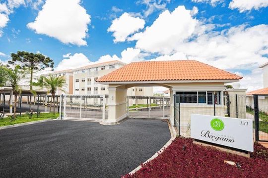 Fachada do Condomínio de apartamento para alugar com 3 quartos, 65m² em Cidade Industrial de Curitiba, Curitiba