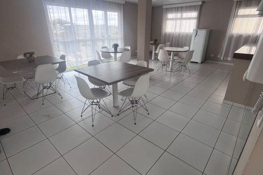 Área comum - Salão de festas de apartamento para alugar com 3 quartos, 65m² em Cidade Industrial de Curitiba, Curitiba