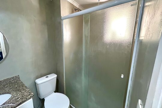 Banheiro da Suíte de apartamento à venda com 3 quartos, 75m² em Vila Augusta, Guarulhos