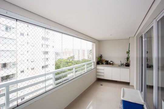 Varanda gourmet de apartamento à venda com 3 quartos, 105m² em Centro, Diadema