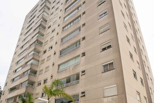 Fachada do bloco de apartamento à venda com 3 quartos, 105m² em Centro, Diadema