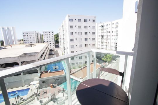Varanda da Sala de apartamento à venda com 2 quartos, 50m² em Pechincha, Rio de Janeiro