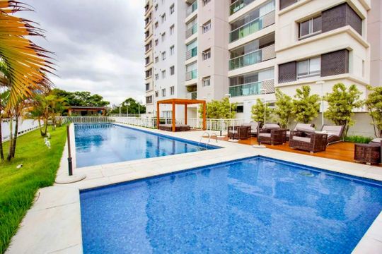 Piscina de apartamento à venda com 2 quartos, 168m² em Brooklin, São Paulo