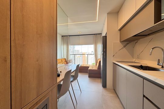 Studio de kitnet/studio para alugar com 1 quarto, 30m² em Vila Nova Conceição, São Paulo
